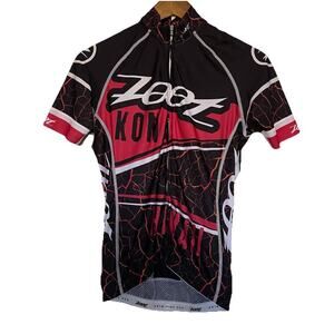 Zoot Cycling Jersey Stretch Biking Running Swim Outdoor Shirt Size Small